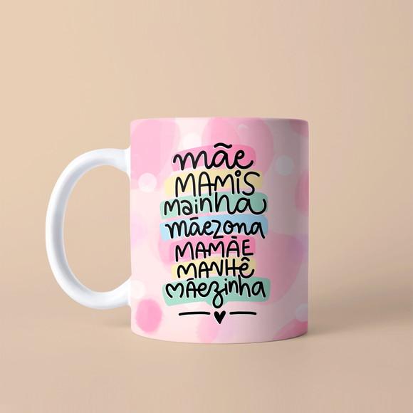 Arquivo Digital Arte Caneca Dia das Mães