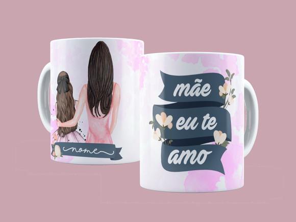 Arquivo Digital Arte Caneca Dia das Mães