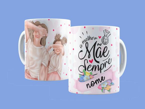 Arquivo Digital Arte Caneca Dia das Mães