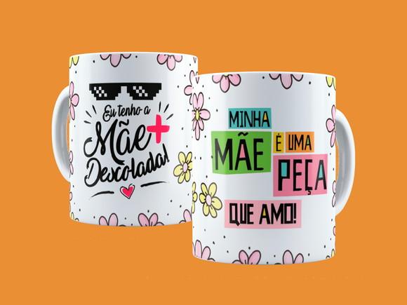 Arquivo Digital Arte Caneca Dia das Mães
