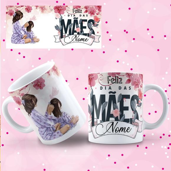 Arquivo Digital Arte Caneca Dia das Mães