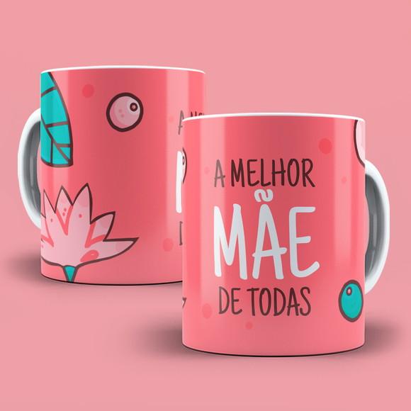 Arquivo Digital Arte Caneca Dia das Mães