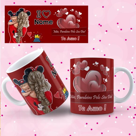 Arquivo Digital Arte Caneca Dia das Mães