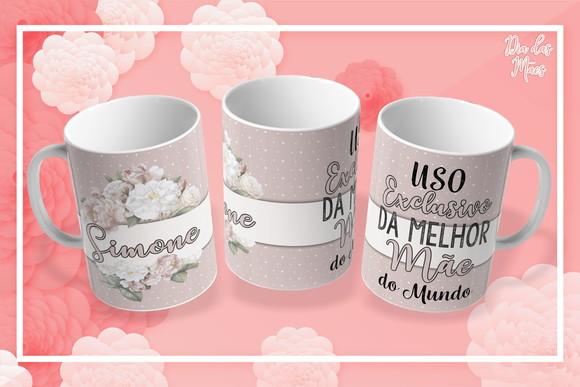 Arquivo Digital Arte Caneca Dia das Mães