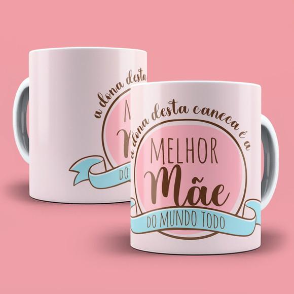 Arquivo Digital Arte Caneca Dia das Mães
