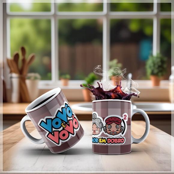 Arquivo Digital Arte Caneca Dia dos Avós
