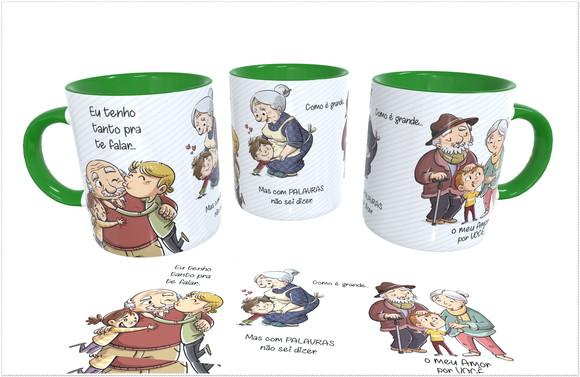 Arquivo Digital Arte Caneca Dia dos Avós