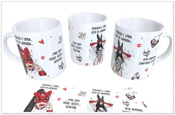 Arquivo Digital Arte Caneca Dia dos Namorados