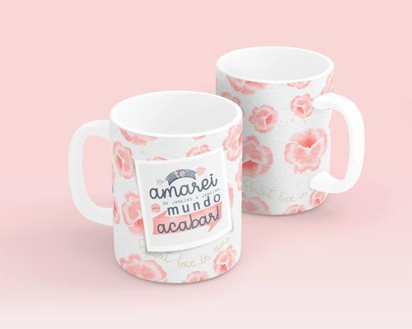 Arquivo Digital Arte Caneca Dia dos Namorados