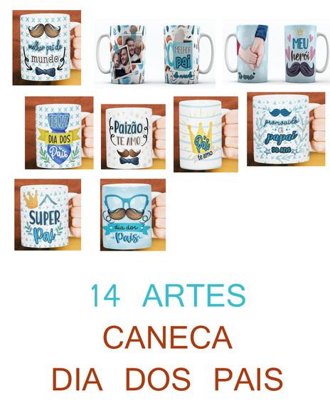 Arquivo Digital Arte Caneca Dia dos Pais