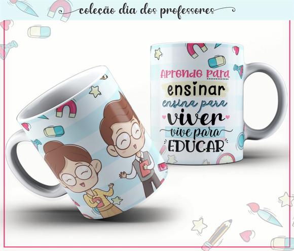 Arquivo Digital Arte Caneca Dia dos Professores