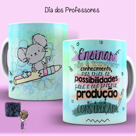 Arquivo Digital Arte Caneca Dia dos Professores