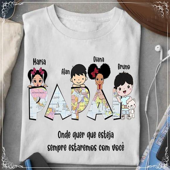 Arquivo Digital Arte Caneca e Camiseta Dia dos Pais
