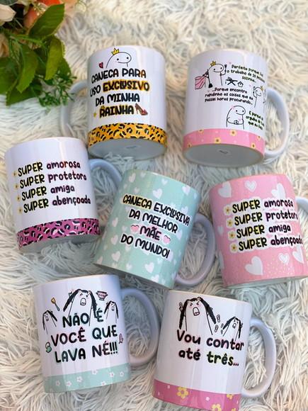 Arquivo Digital Arte Caneca Flork Dia das Mães