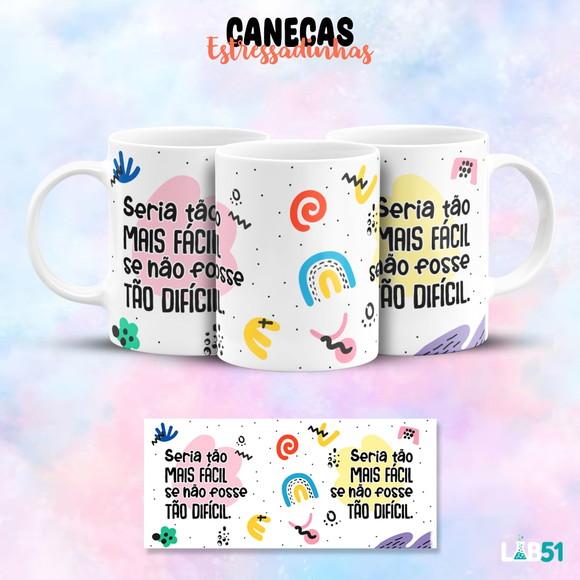 Arquivo Digital Arte Caneca Frases
