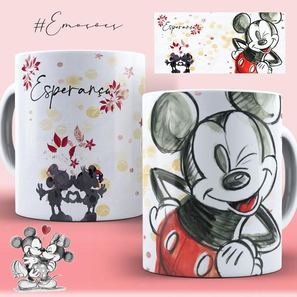 Arquivo Digital Arte Caneca Mickey