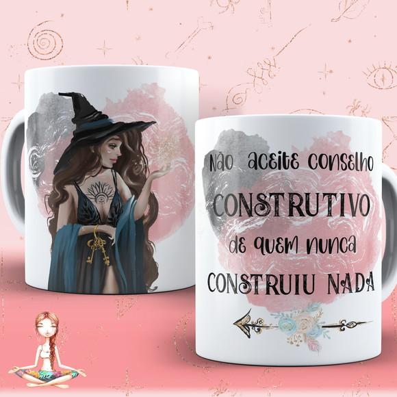 Arquivo Digital Arte Caneca Menina frases