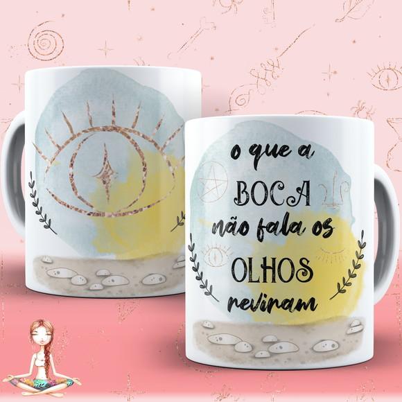 Arquivo Digital Arte Caneca Menina frases