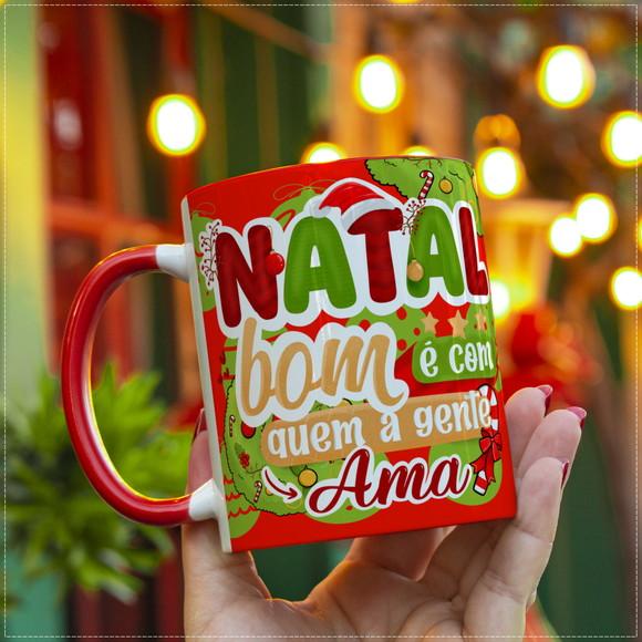 Arquivo Digital Arte Caneca Natal