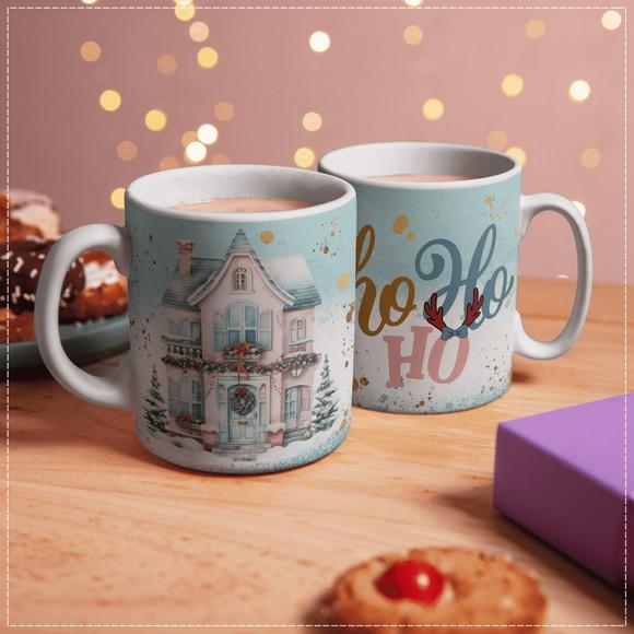 Arquivo Digital Arte Caneca Natal
