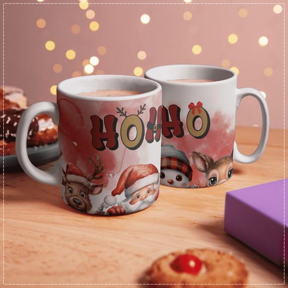 Arquivo Digital Arte Caneca Natal