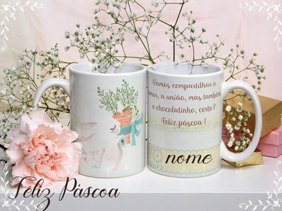 Arquivo Digital Arte Caneca Páscoa