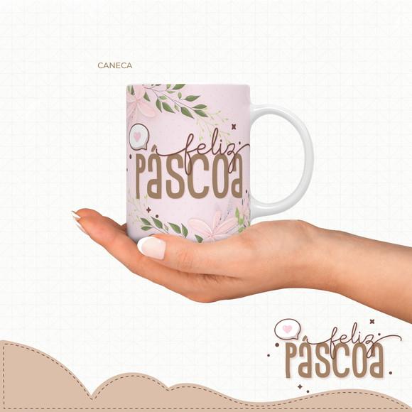 Arquivo Digital Arte Caneca Páscoa