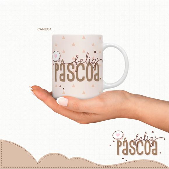 Arquivo Digital Arte Caneca Páscoa