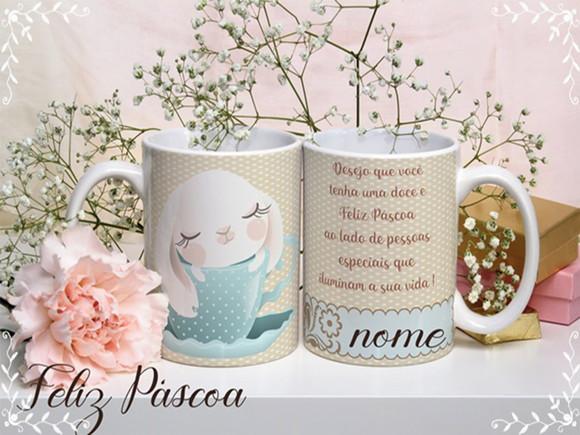 Arquivo Digital Arte Caneca Páscoa