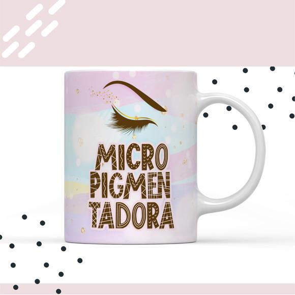 Arquivo Digital Arte Caneca Profissão Micro pigmentadora
