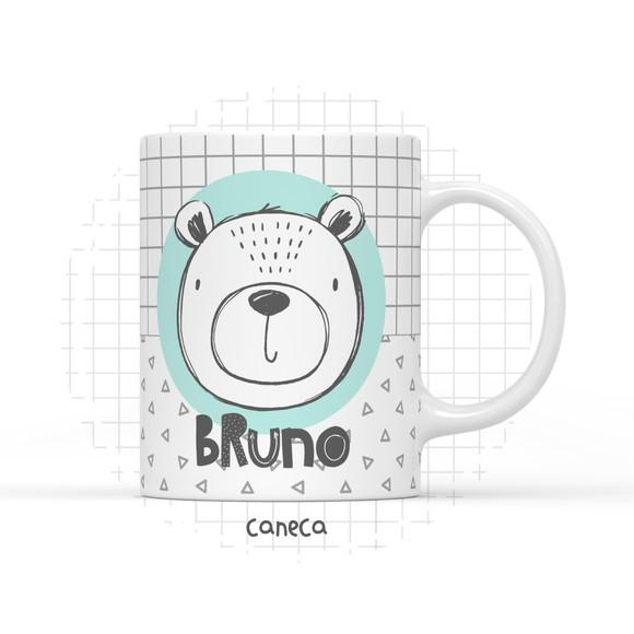Arquivo Digital Arte Caneca Urso