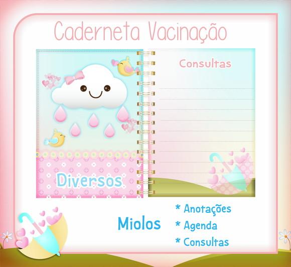 Arquivo Digital Caderneta Saúde Chuva de Amor Menina
