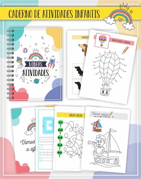Arquivo Digital Caderno Atividades Criança