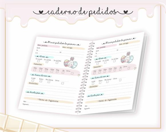 Arquivo Digital Caderno Pedidos Páscoa