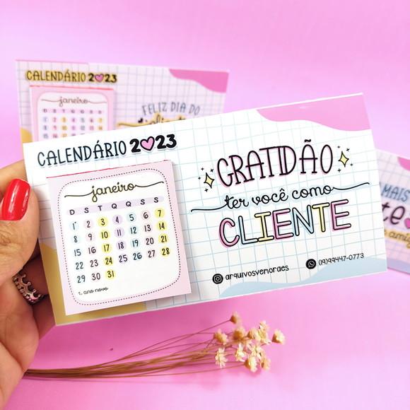 Arquivo Digital Calendário De Mesa 2023
