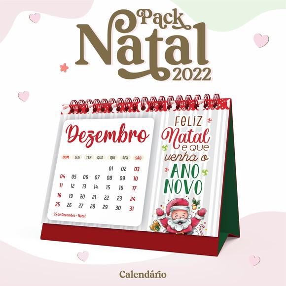 ARQUIVO DIGITAL CALENDÁRIO DE MESA NATAL 2022