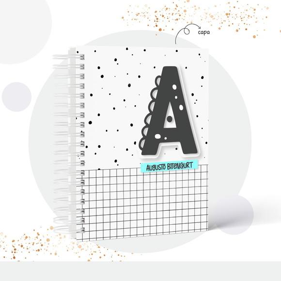 Arquivo Digital Capa Caderno Alfabeto