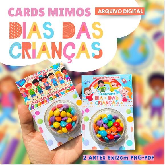 Arquivo Digital Card Blister Dia das Crianças