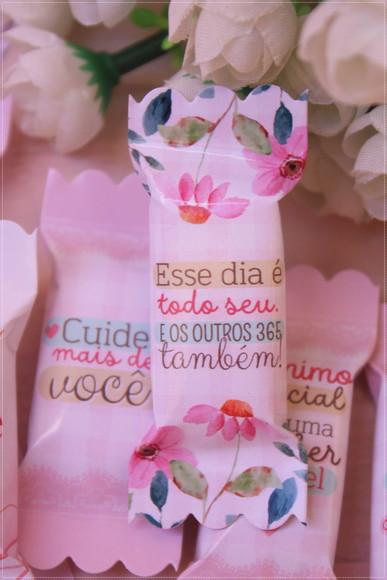 Arquivo Digital Cartão Bala Dia das Mulheres