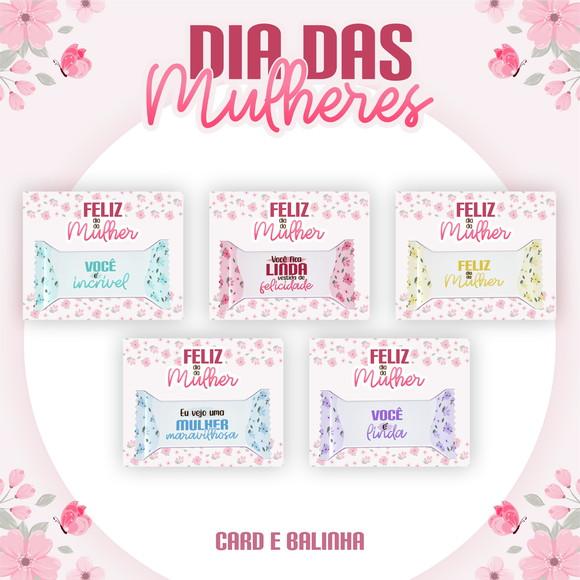Arquivo Digital Cartão Bala Dia das Mulheres