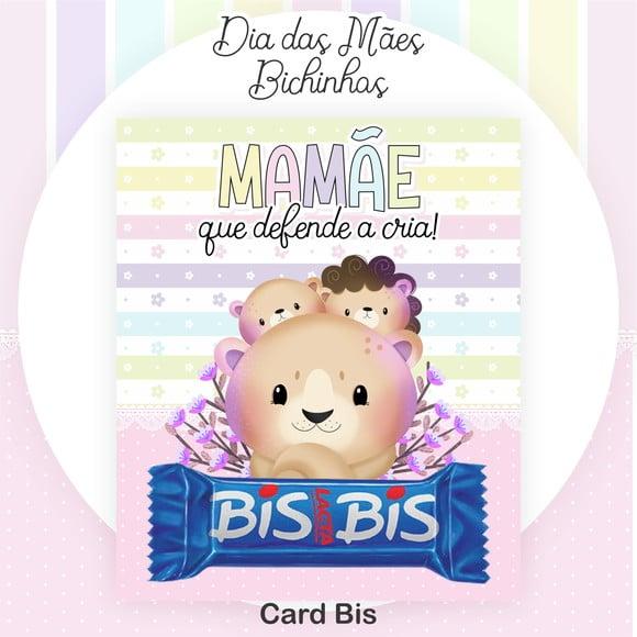 Arquivo Digital Cartão Bis Dia das Mães