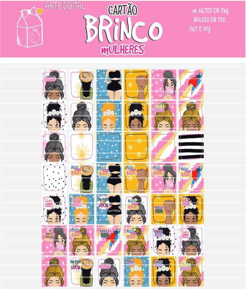 Arquivo Digital Cartão Brinco Dia das Mulheres