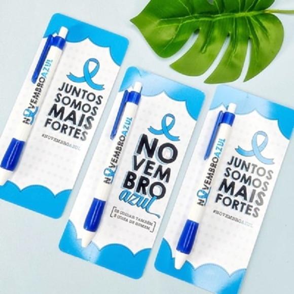 Arquivo Digital Cartão Caneta Novembro Azul