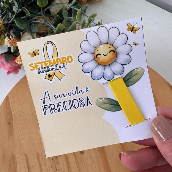 Arquivo Digital Cartão Lixa Setembro Amarelo