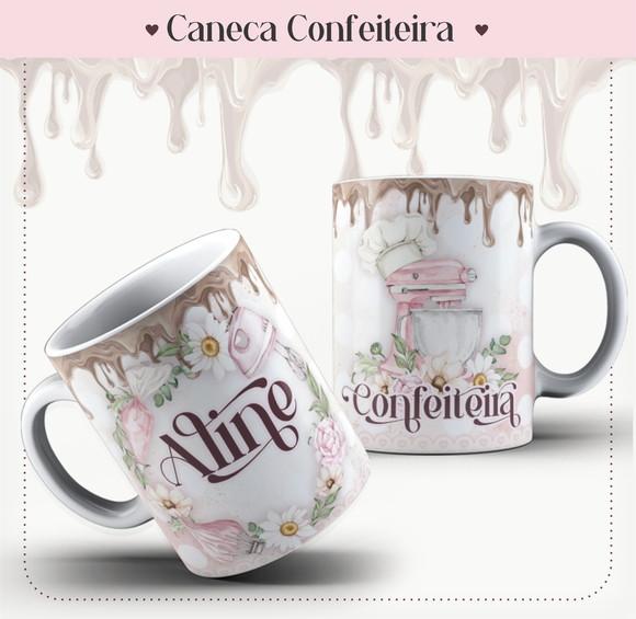 Arquivo Digital Combo Agenda + Caneca Confeitaria