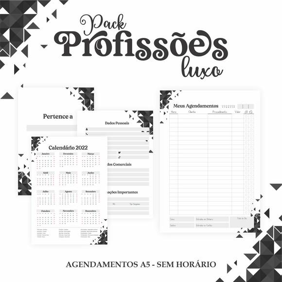 Arquivo Digital Combo Agenda Barbeiro 2022