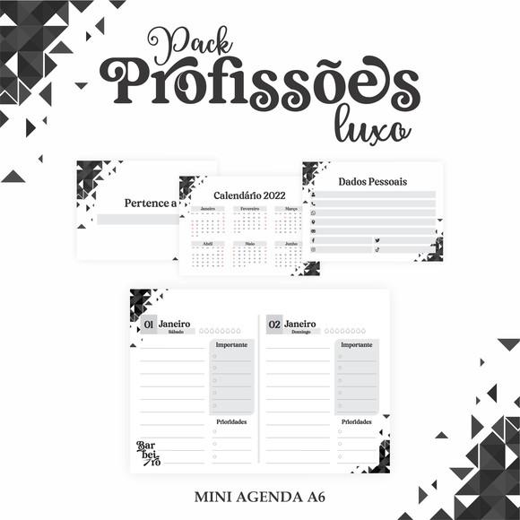 Arquivo Digital Combo Agenda Barbeiro 2022