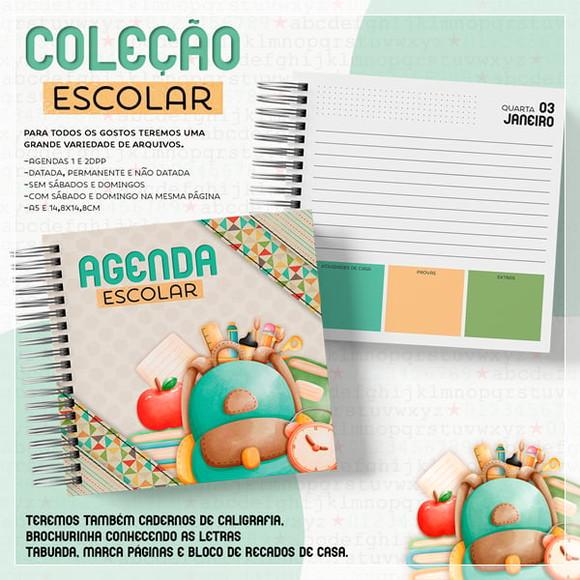 Arquivo Digital Combo Agenda Escolar 2024