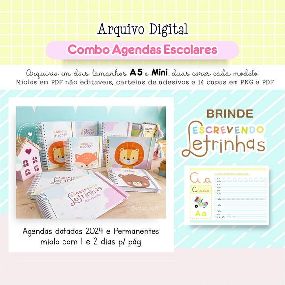 Arquivo Digital Combo Agenda Escolar 2024