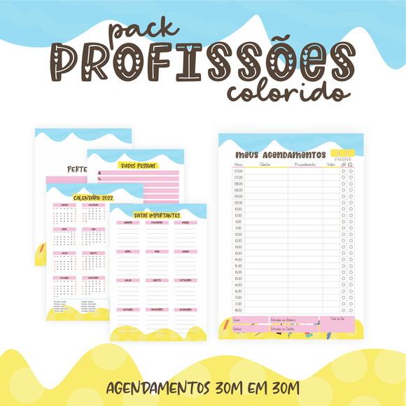 Arquivo Digital Combo Agenda Hair Stylist 2022